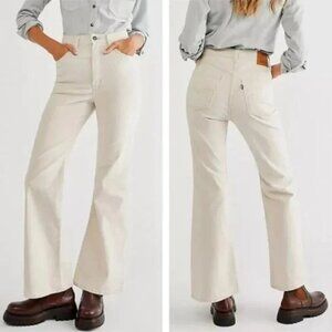 Levi’s High Waist Corduroy Flare Leg Pants Size 30
